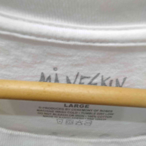 フォト プリント バンド Tシャツ メンズ JPN:L