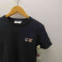 メゾンキツネ MAISON KITSUNE 19SS DOUBLE FOX HEAD ダブル フォックス ヘッド Tシャツ メンズ import:XS