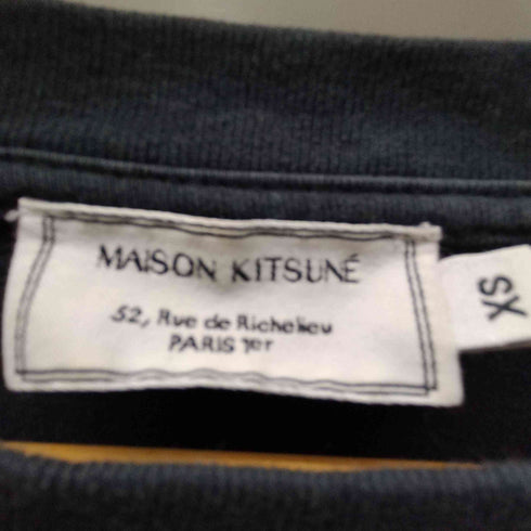 メゾンキツネ MAISON KITSUNE 19SS DOUBLE FOX HEAD ダブル フォックス ヘッド Tシャツ メンズ import:XS