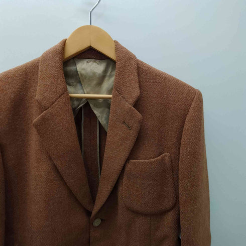 50S Harris Tweed PURE WOOL 裏地総柄 背抜き ウール ツイード 3B テーラード ジャケット 1959年製 メンズ