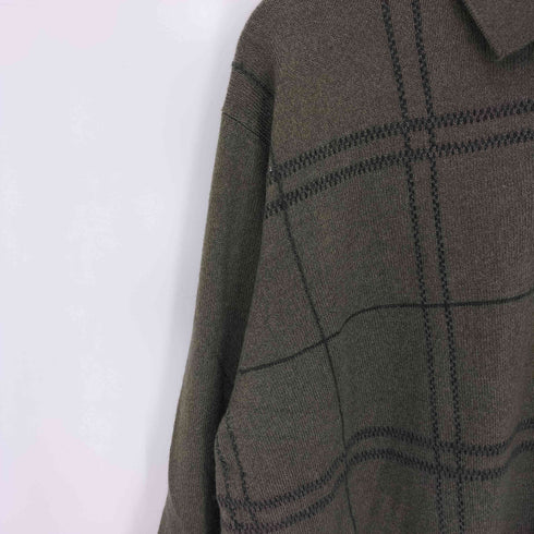 ドッカーズ DOCKERS チェック アクリル ニットポロ メンズ import:XL