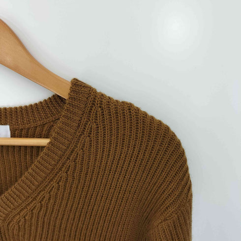 グリーンレーベルリラクシング GREEN LABEL RELAXING 畦 Vネック ニット メンズ JPN:L
