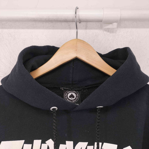スラッシャー THRASHER 00S ロゴプルオーバーパーカー メキシコ製 メンズ JPN:M