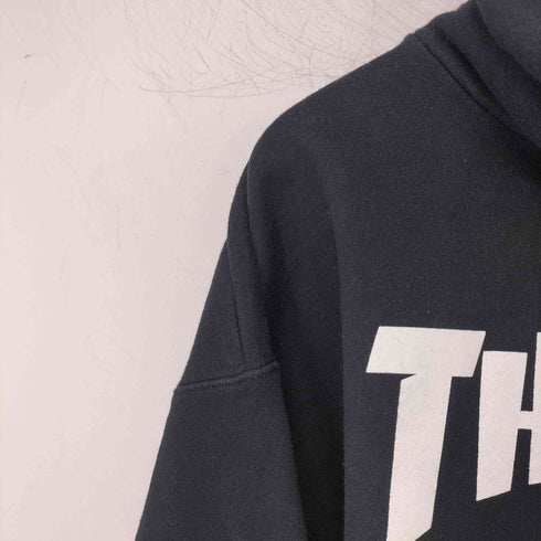 スラッシャー THRASHER 00S ロゴプルオーバーパーカー メキシコ製 メンズ JPN:M