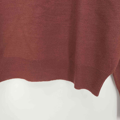 バーニーズニューヨーク BARNEYS NEWYORK ウール クルーネックニット メンズ import:M