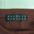 バーニーズニューヨーク BARNEYS NEWYORK ウール クルーネックニット メンズ import:M