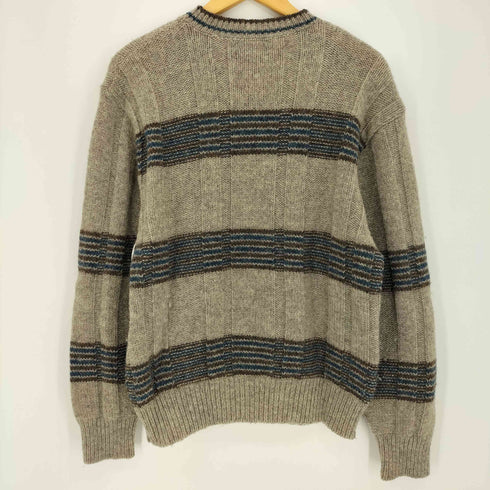 ペンドルトン PENDLETON 70s USA製 ボーダー ウールニット メンズ import:L