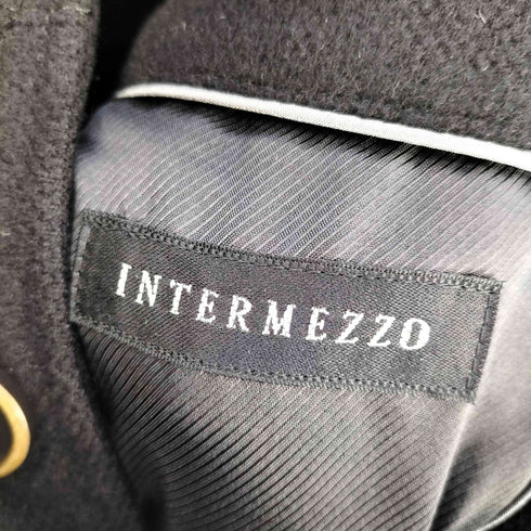 インターメッツォ INTERMEZZO アンゴラ ウール チンスト ミリタリージャケット メンズ JPN:L