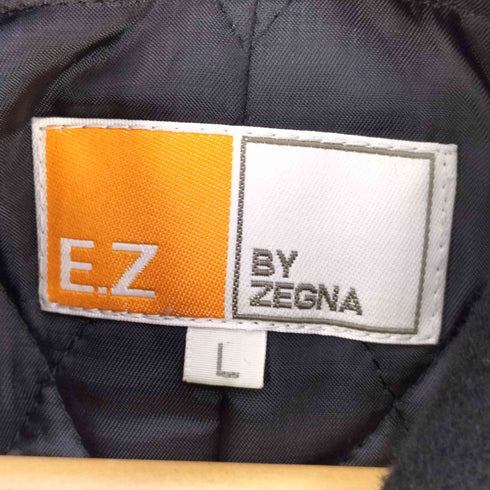 イージーバイゼニア EZ by ZEGNA アンゴラウール ライナー付き ハーフコート メンズ import:L