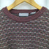 ヴァンヒューゼン VAN HEUSEN 00S 総柄アクリルニットセーター メンズ import:XL