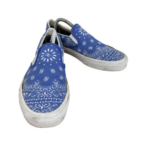 バンズ VANS バンダナ柄クラシックスリッポン メンズ 27.5cm
