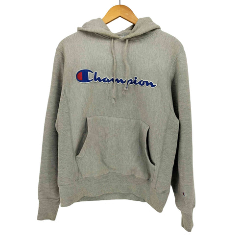 チャンピオン Champion 00S 青タグ 復刻 REVERSE WEAVE リバース ウィーブ フロントロゴ プルオーバー パーカー メンズ import:S