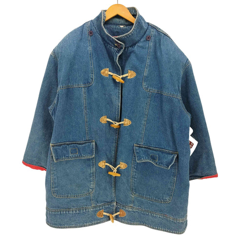 GITAND トグルボタン デニム ダッフル コート メンズ import:M
