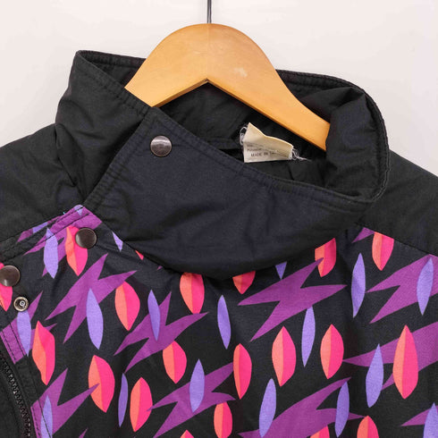 バートン BURTON 80-90S 台湾製 総柄 切り替え アノラック ナイロン マウンテン ジャケット メンズ import:M