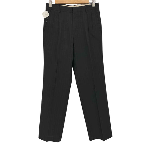 Barrington ピンストライプ 2タック スラックスパンツ メンズ W32 L32