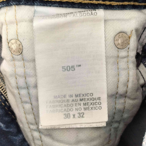 リーバイス Levis メキシコ製 ジップフライ 505 テーパード デニム パンツ メンズ W30 L32