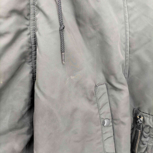 アルファインダストリーズ ALPHA INDUSTRIES 90s USA製 IDEALジップ N-3B メンズ import:L