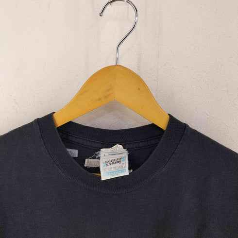 スクリーンスターズ SCREEN STARS 90S USA製 シングルステッチ メッセージプリントTシャツ メンズ L