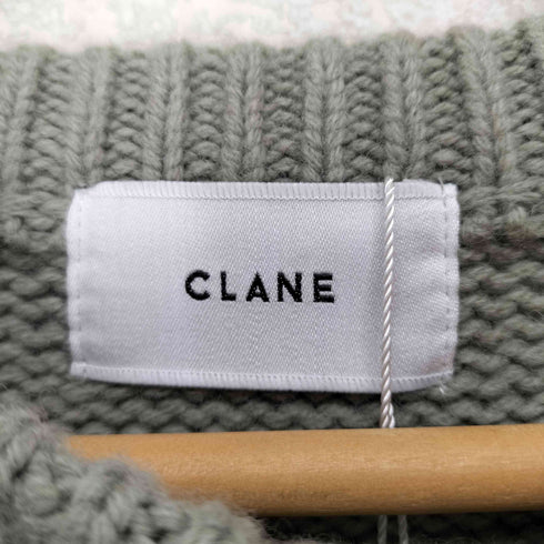 クラネ CLANE LOW GAUGE BODYSUIT KNIT TOPS レディース 1