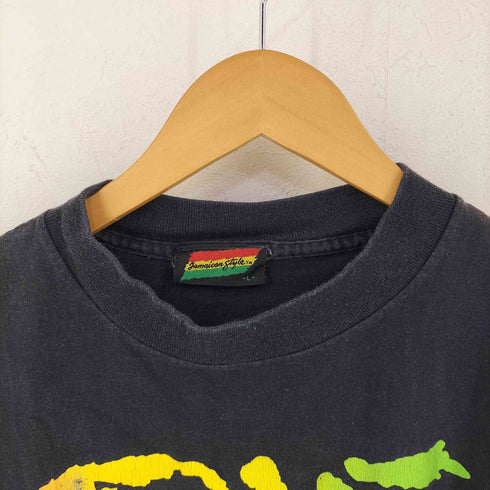 Jamaican Style 90S シングルステッチ IRIEプリントTシャツ メンズ import:L
