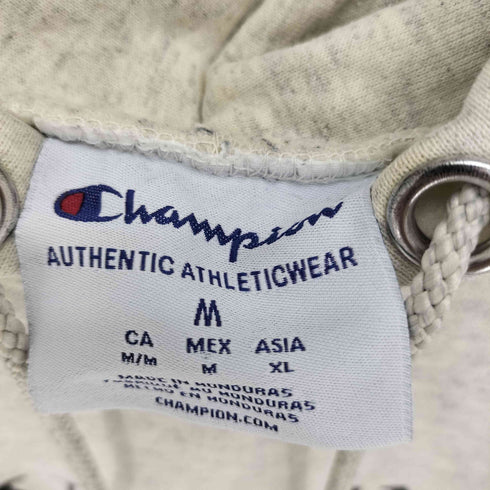 チャンピオン Champion Authentic Athletic カレッジロゴ 袖目有り プルオーバー パーカー メンズ import:M