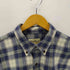 エディーバウアー Eddie Bauer 90-00S 白タグ L/S ボタンダウン コットン フランネル ボタンダウン チェック シャツ メンズ import:L