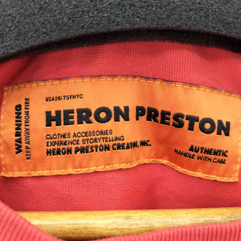 ヘロンプレストン HERON PRESTON NASA ロゴ刺繍 ロンT メンズ M