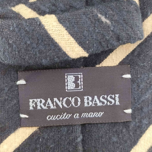 FRANCO BASSI ストライプネクタイ メンズ