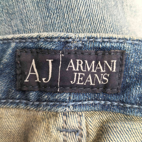 アルマーニジーンズ ARMANI JEANS ラインストーン フレアデニムパンツ レディース US:25
