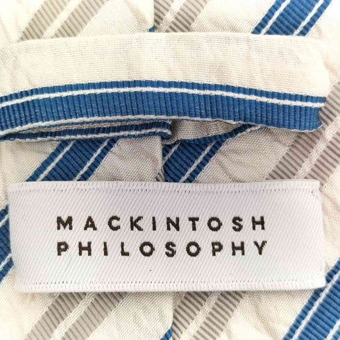 マッキントッシュフィロソフィー MACKINTOSH PHILOSOPHY ストライプ ネクタイ メンズ