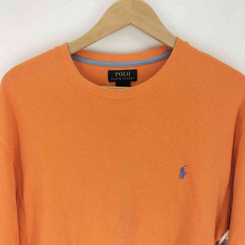 ポロラルフローレン POLO RALPH LAUREN ポニー刺繍 ワッフル L/S クルーネック Tシャツ メンズ JPN:XL