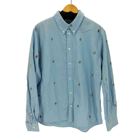 ケンゾーパリス KENZO PARIS Casual Embroidered Shirt メンズ 41