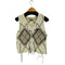 メゾンスペシャル MAISON SPECIAL Stitch Argyle Knit Vest レディース FREE