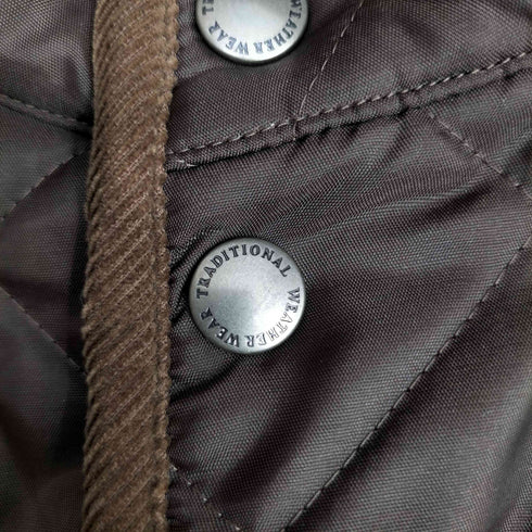 トラディショナルウェザーウェア Traditional Weatherwear フード付 キルティング ジャケット レディース 34