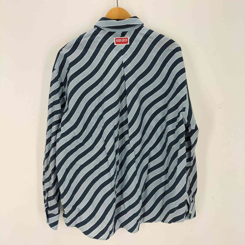ケンゾーパリス KENZO PARIS ストライプレギュラーカラーシャツ メンズ 39