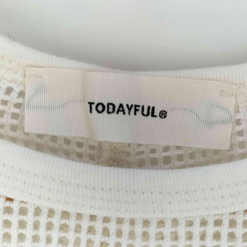 トゥデイフル TODAYFUL メッシュラグランプルオーバー レディース FREE