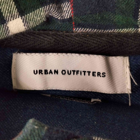アーバンアウトフィッターズ URBAN OUTFITTERS Blocked Hooded Long Sleeve Overshirt Jacket メンズ JPN:L