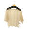 クラネ CLANE RHINESTONE SHEER TOPS ラインストーンシアートップス レディース 1