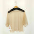 クラネ CLANE RHINESTONE SHEER TOPS ラインストーンシアートップス レディース 1