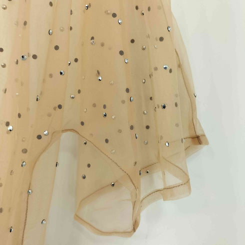 クラネ CLANE RHINESTONE SHEER TOPS ラインストーンシアートップス レディース 1