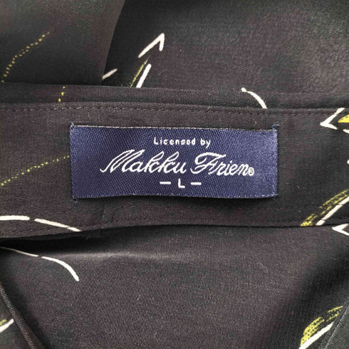 makku frien 花柄ボックスシャツ メンズ import:L