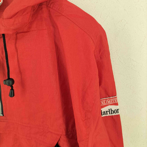 マルボロ Marlboro 90S タイ製 ナイロンアノラックパーカー メンズ S