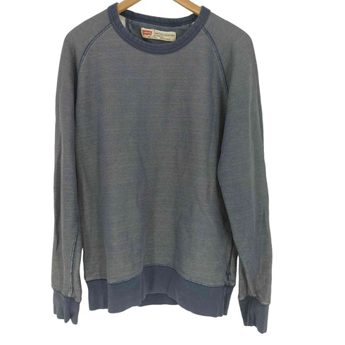 リーバイス Levis ラグランスリーブ プルオーバー クルーネック スウェット メンズ import:M