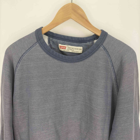 リーバイス Levis ラグランスリーブ プルオーバー クルーネック スウェット メンズ import:M