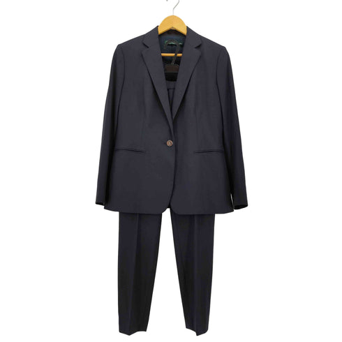 ローレンラルフローレン LAUREN RALPH LAUREN ロゴ刻印 1B レーヨン混 テーラードジャケット パンツセットアップ レディース 6