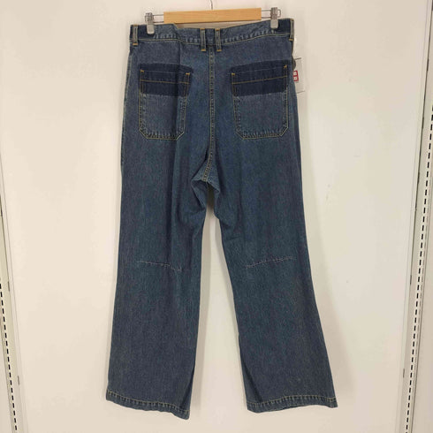マツフジ MATSUFUJI Denim Wide Trousers メンズ JPN:3