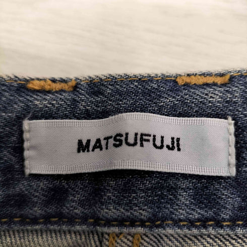 マツフジ MATSUFUJI Denim Wide Trousers メンズ JPN:3