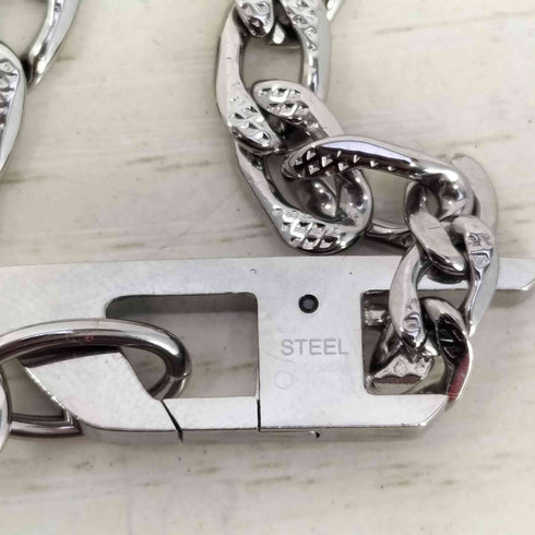 ディーゼル DIESEL DX1496 ロゴプレート ブレスレット メンズ