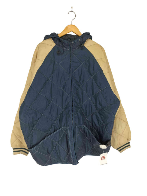 VEEZO WEAR フーデッドキルティングジャケット メンズ 4XL