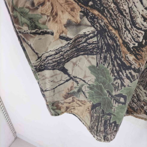 NWTF 90S USA製 リアルツリーカモ柄シャツ メンズ 2XL
